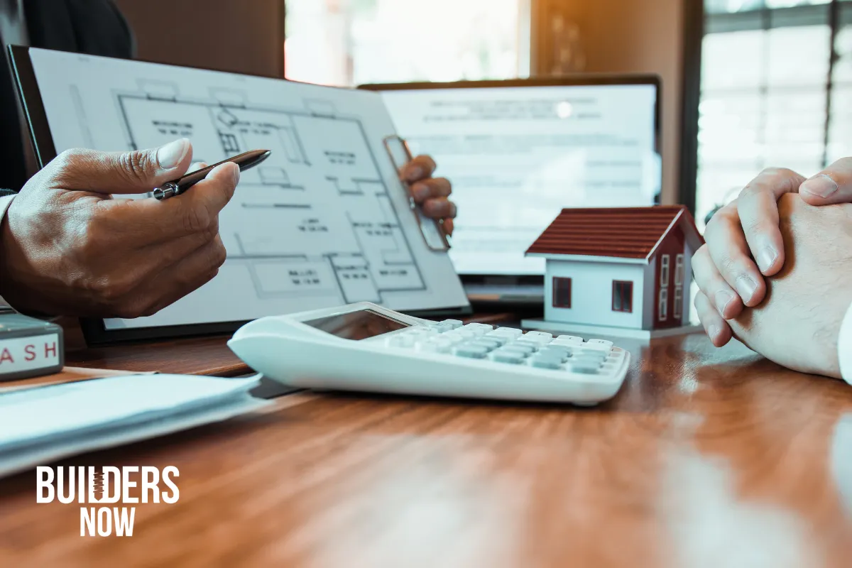 Planning a home renovation project discussion.